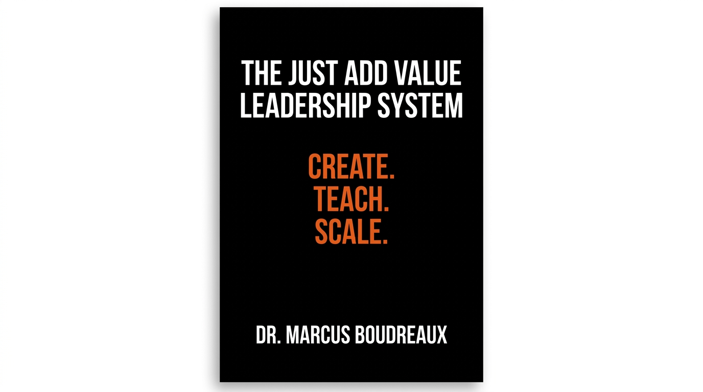 Just Add Value book cover